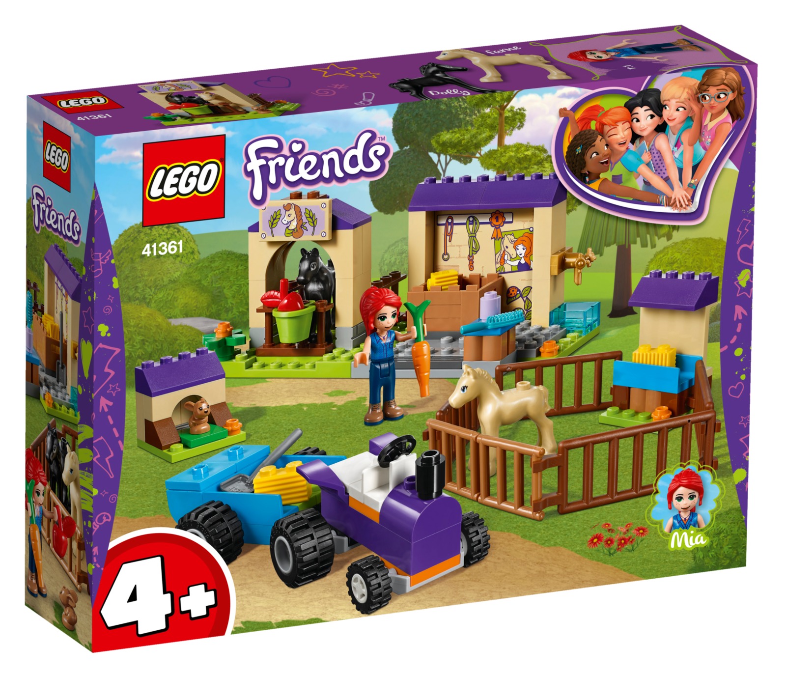 LEGO Friends - Mia's Foal Stable (41361) image