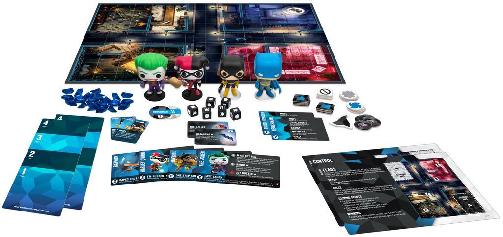 Funkoverse: Gotham City Rumble - Board Game (4-Pk) image