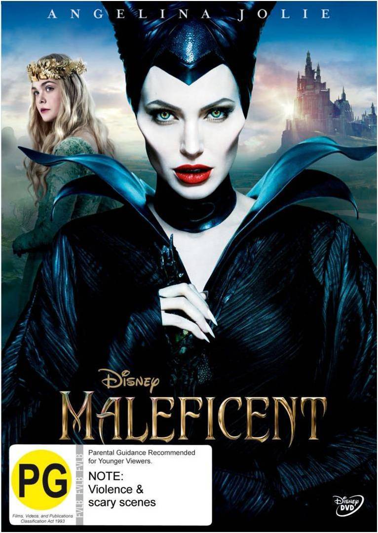 Maleficent on DVD image