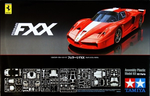 Tamiya: 1/24 Ferrari FXX - Model Kit image