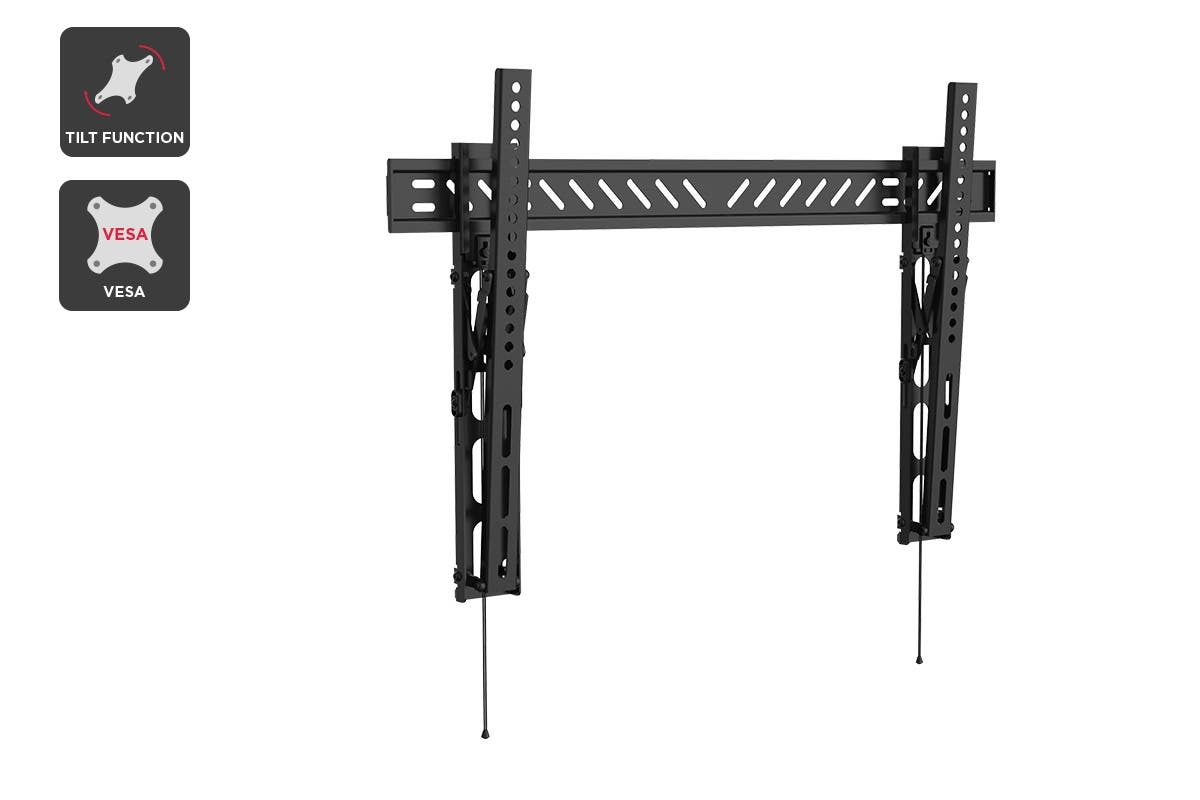 Kogan Wall Mount for 32" 65" TVs Slim Tilt Adjustable Wall Mounts at Mighty Ape NZ
