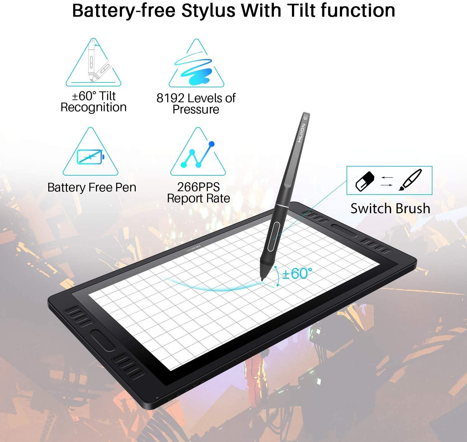 Huion Kamvas Pro 20 (2019) Pen Display image