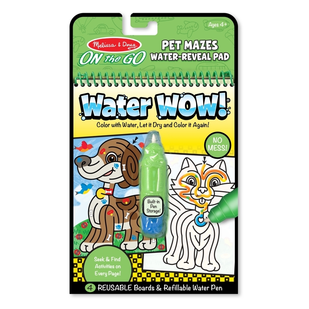 Melissa & Doug: Water Wow - Pet Mazes image