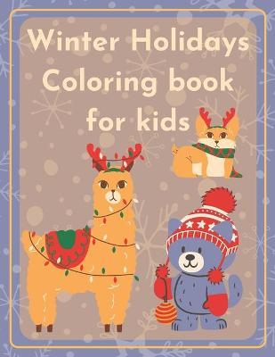 Winter Holidays Coloring Book for kids | Raz McOvoo Book ...