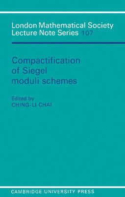 Compactification of Siegel Moduli Schemes image