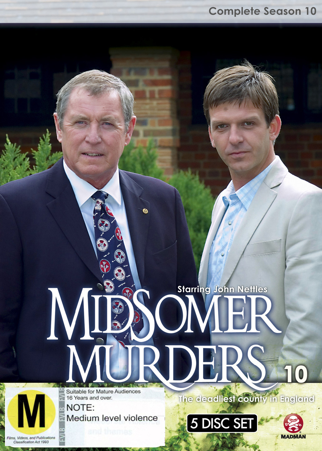 Midsomer Murders - Complete Season 10 (Single Case) on DVD image