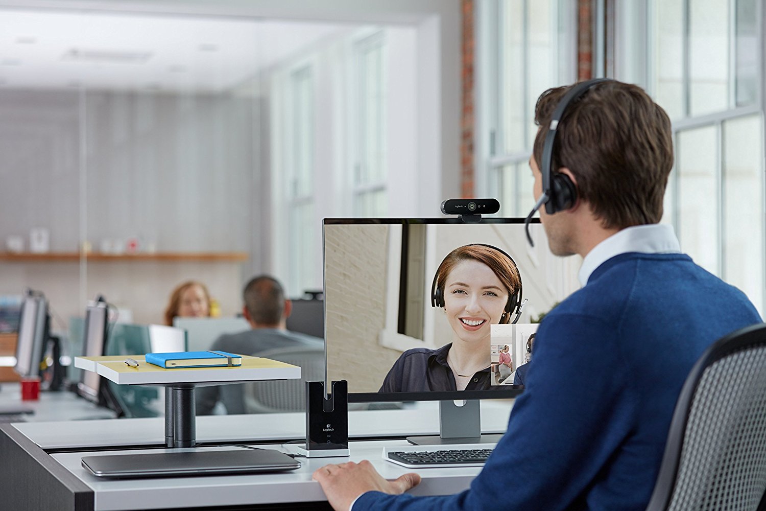 Logitech BRIO 4k Ultra HD Webcam for image