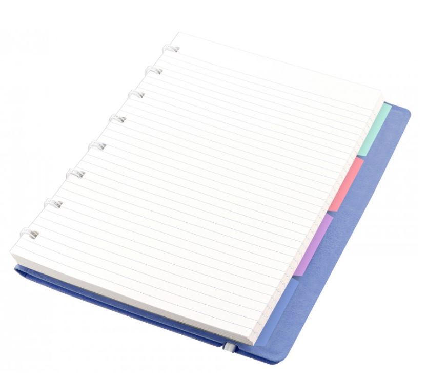 Filofax - A5 Classic Pastels Notebook - Vista Blue image