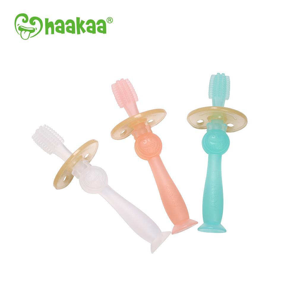 Haakaa: 360 Baby Toothbrush - Clear image