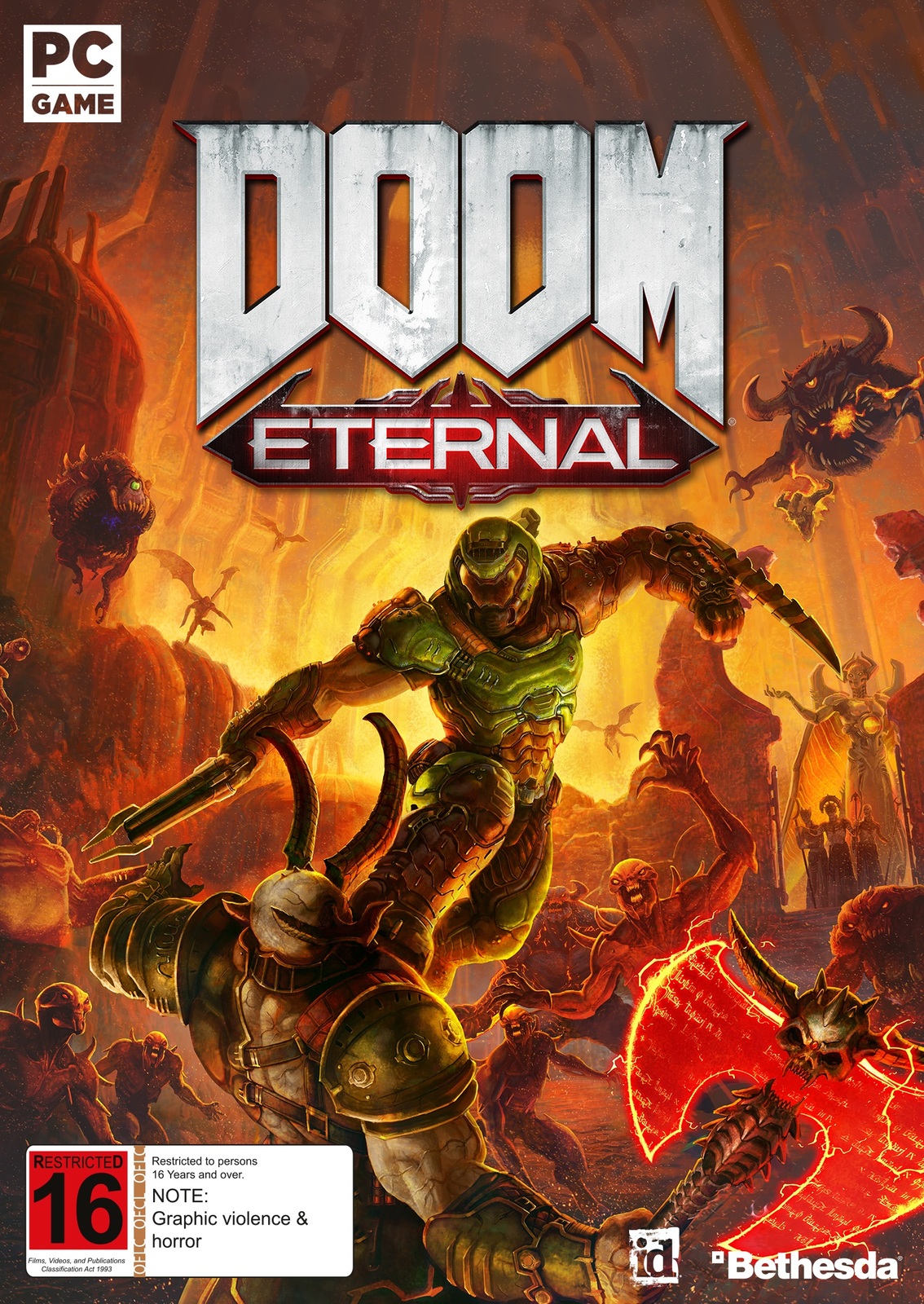 DOOM Eternal (code in box) on PC