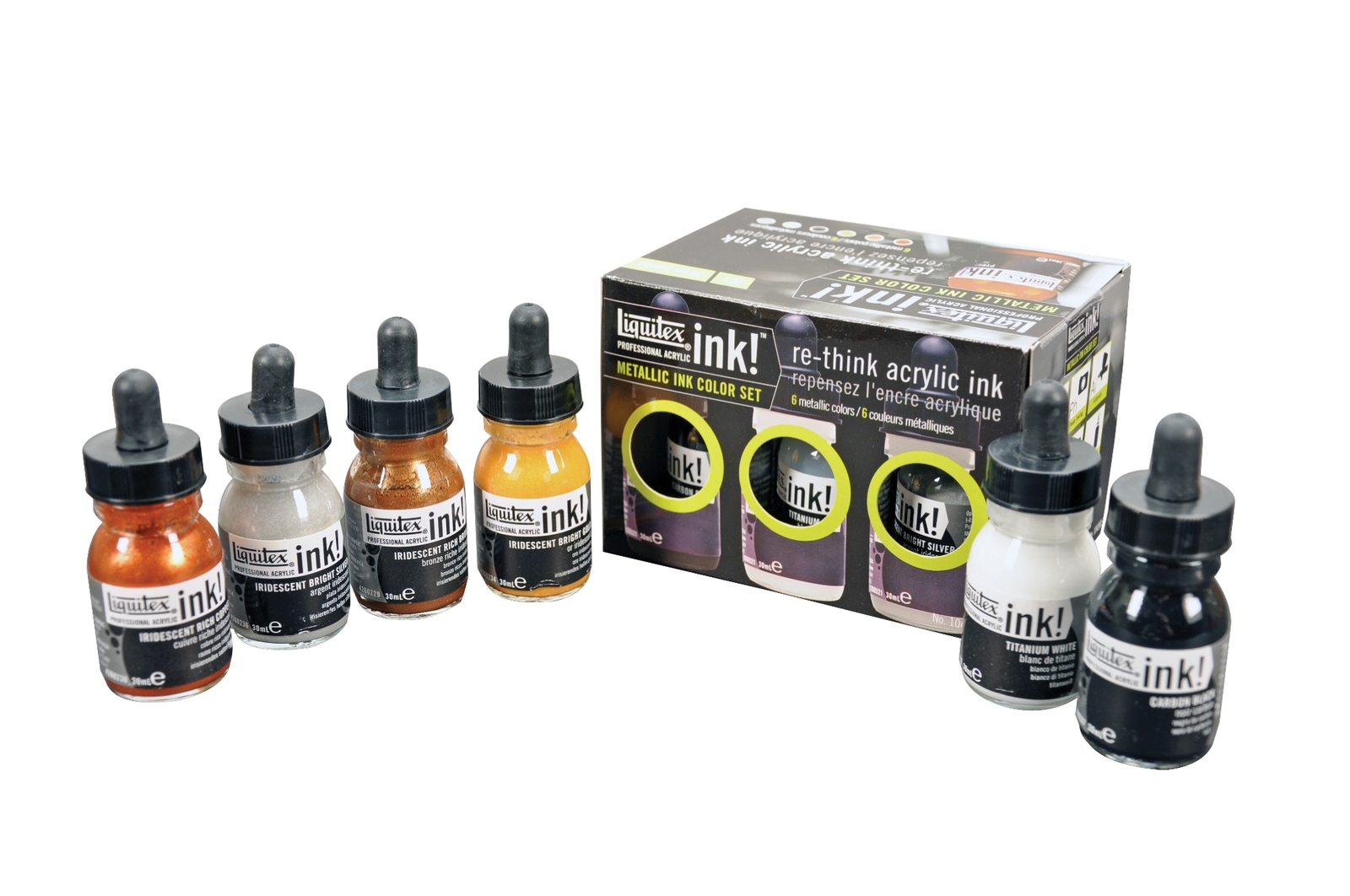 Liquitex Metallic Ink Set 6