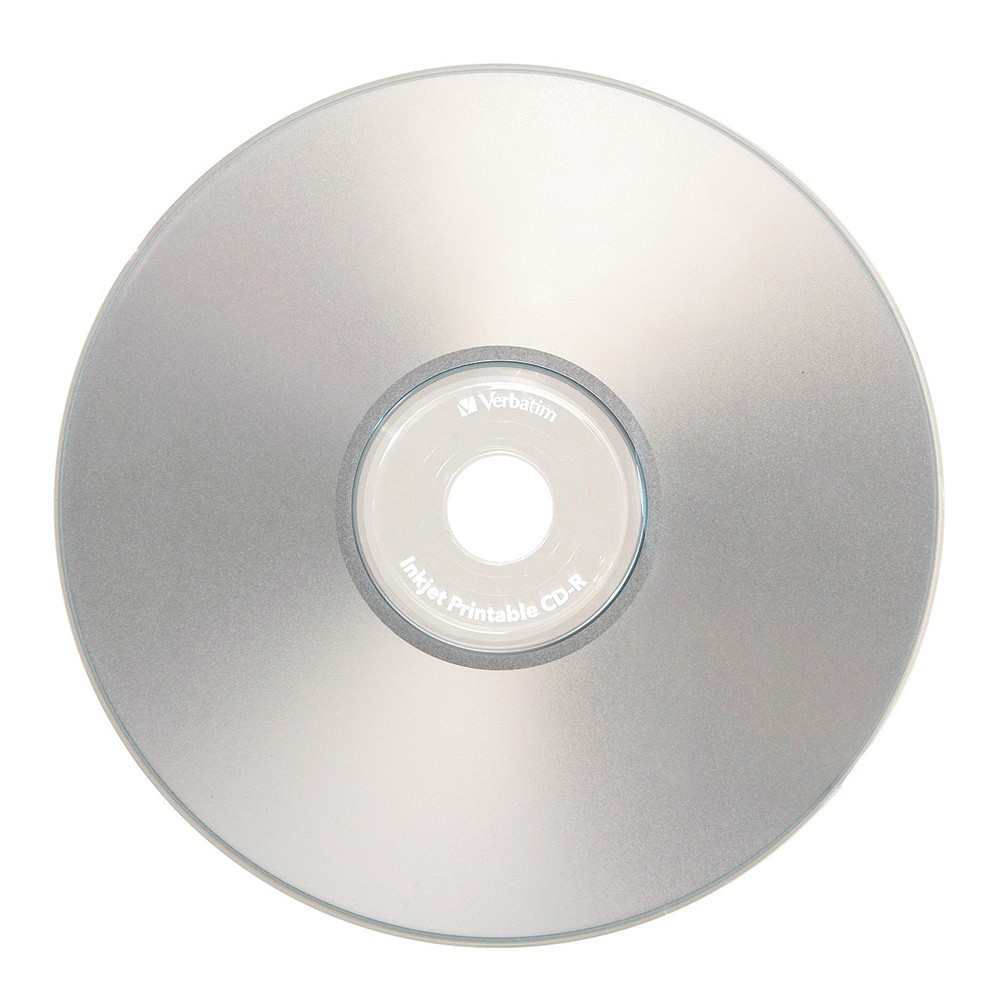 Verbatim CD-R 700MB Silver Inkjet 52x (50 Pack) image