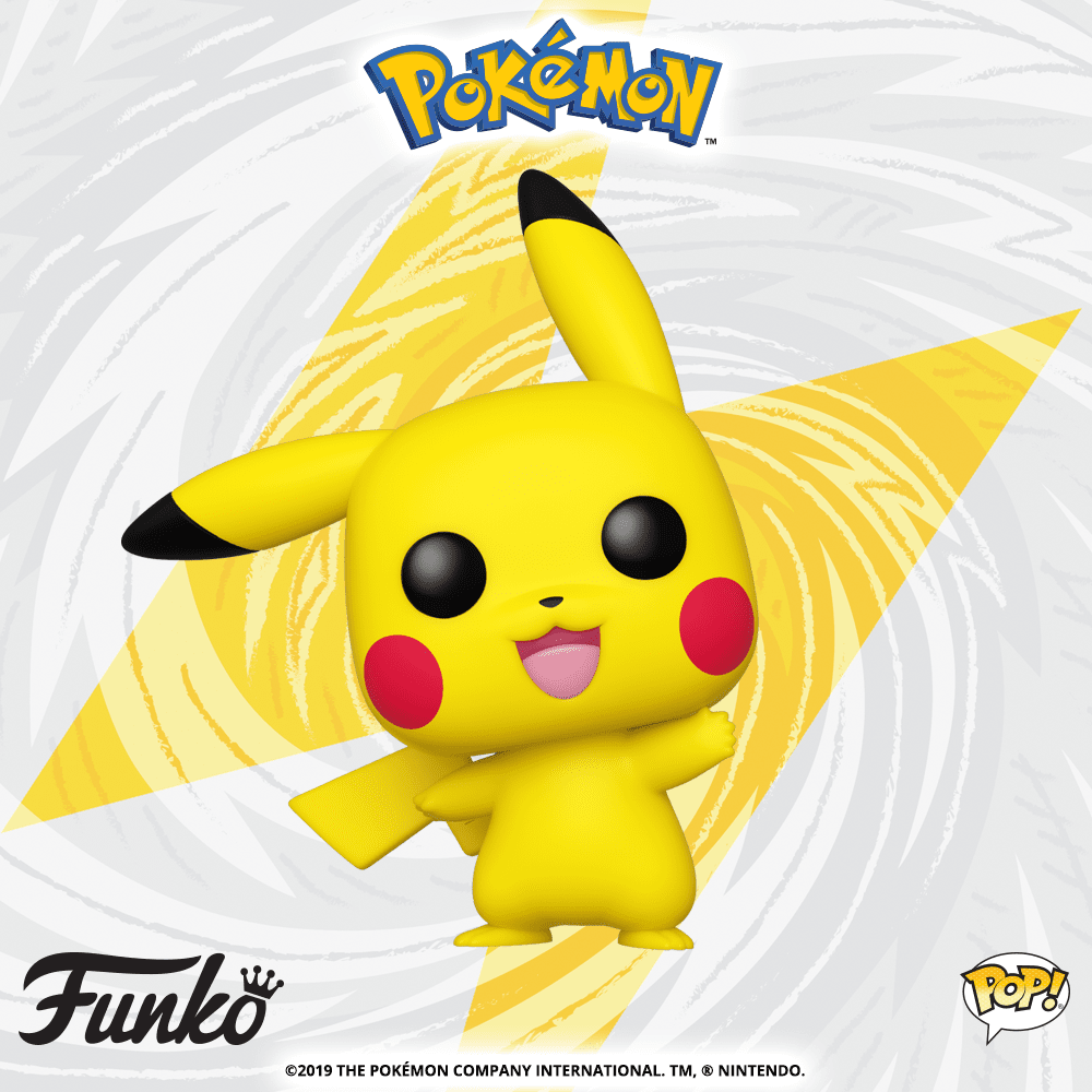 Pikachu (Waving) - Pop! Vinyl Figure image