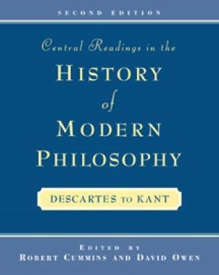Central Readings in the History of Modern Philosophy by Robert Cummins image