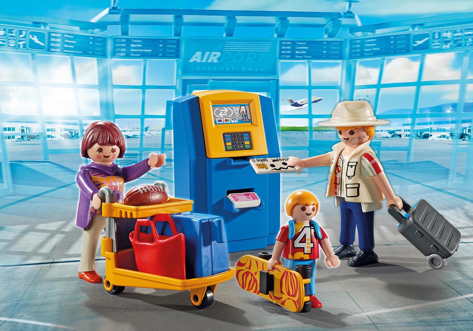 Playmobil: City Action - Airport Family at Check In image