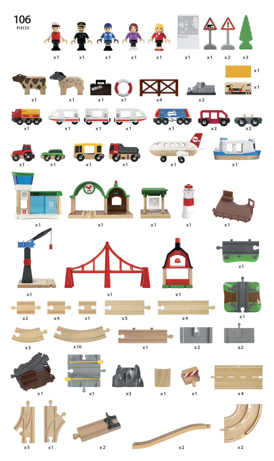 Brio: Railway World - Deluxe Set image