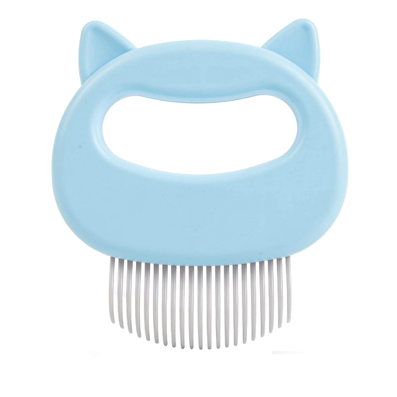 Long-Haired/ Short-Haired - Pet Comb (Blue) image