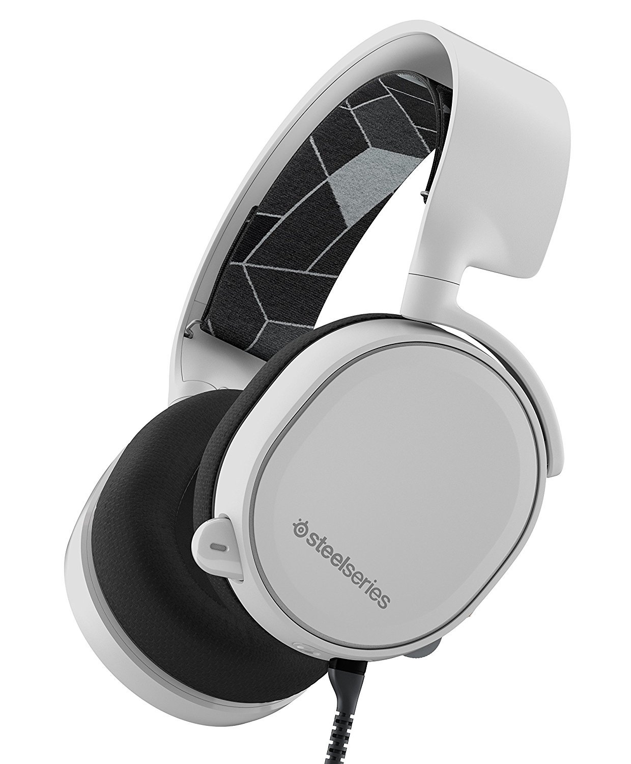 SteelSeries Arctis 3 Wired Gaming Headset (White) for PC Games image