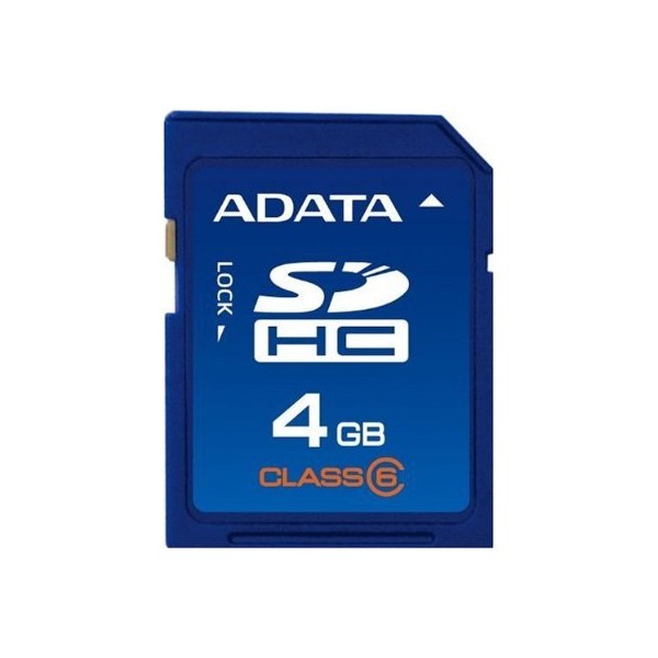 Adata 4GB SDHC Class 6