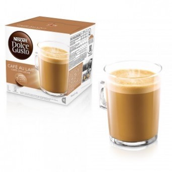 Nescafe: Dolce Gusto Cafe Au Lait (16 Capsules) image