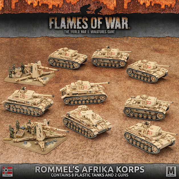 The Afrika Korps In Combat