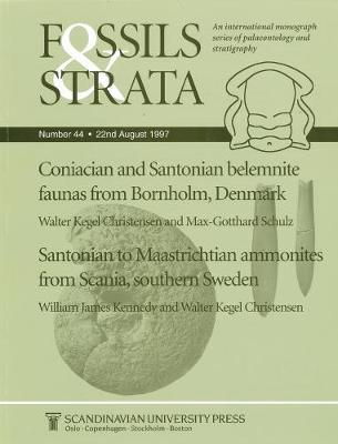 Coniacian and Santonian belemnite faunas from Bornholm, Denmark / Santonian to Maastrichtian Ammonites from Scania, southern Sweden by M.G. Schulz image