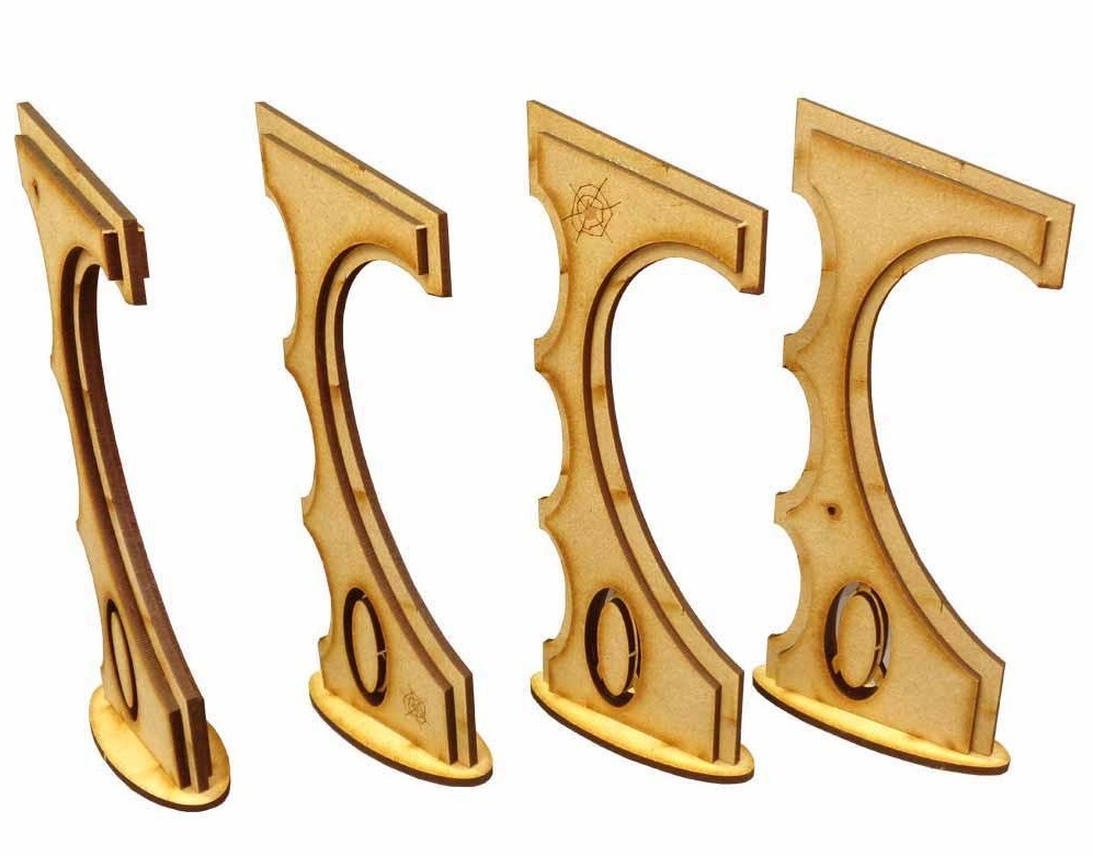 TTCombat: Tabletop Scenics - Space Elf Obelisks image