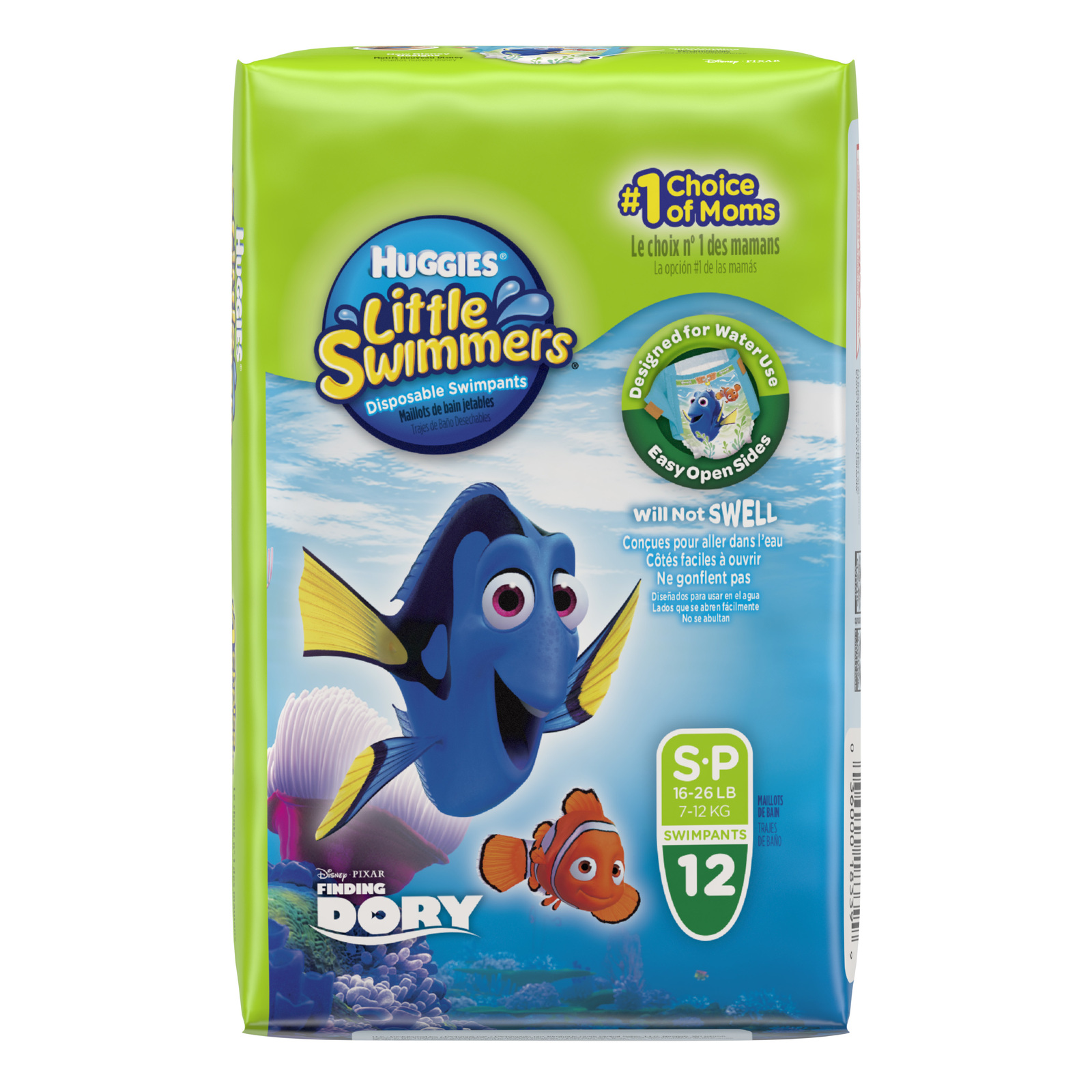 Huggies Little Swimmers Swimpants - Small 7-12kg (12) image