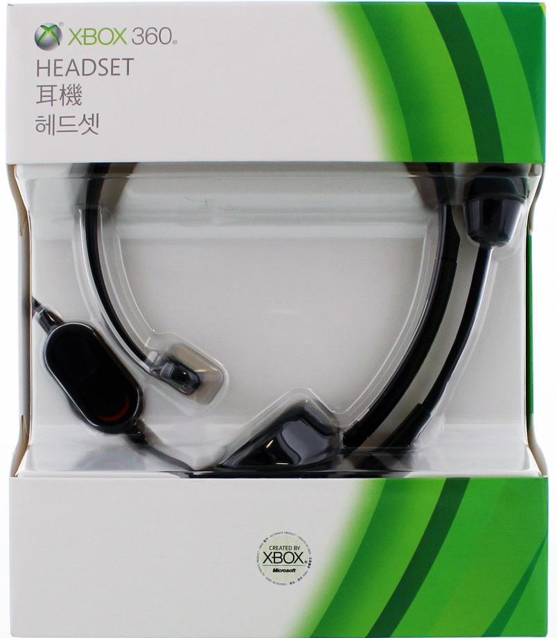 Xbox 360 Elite Headset (Black) for X360 image
