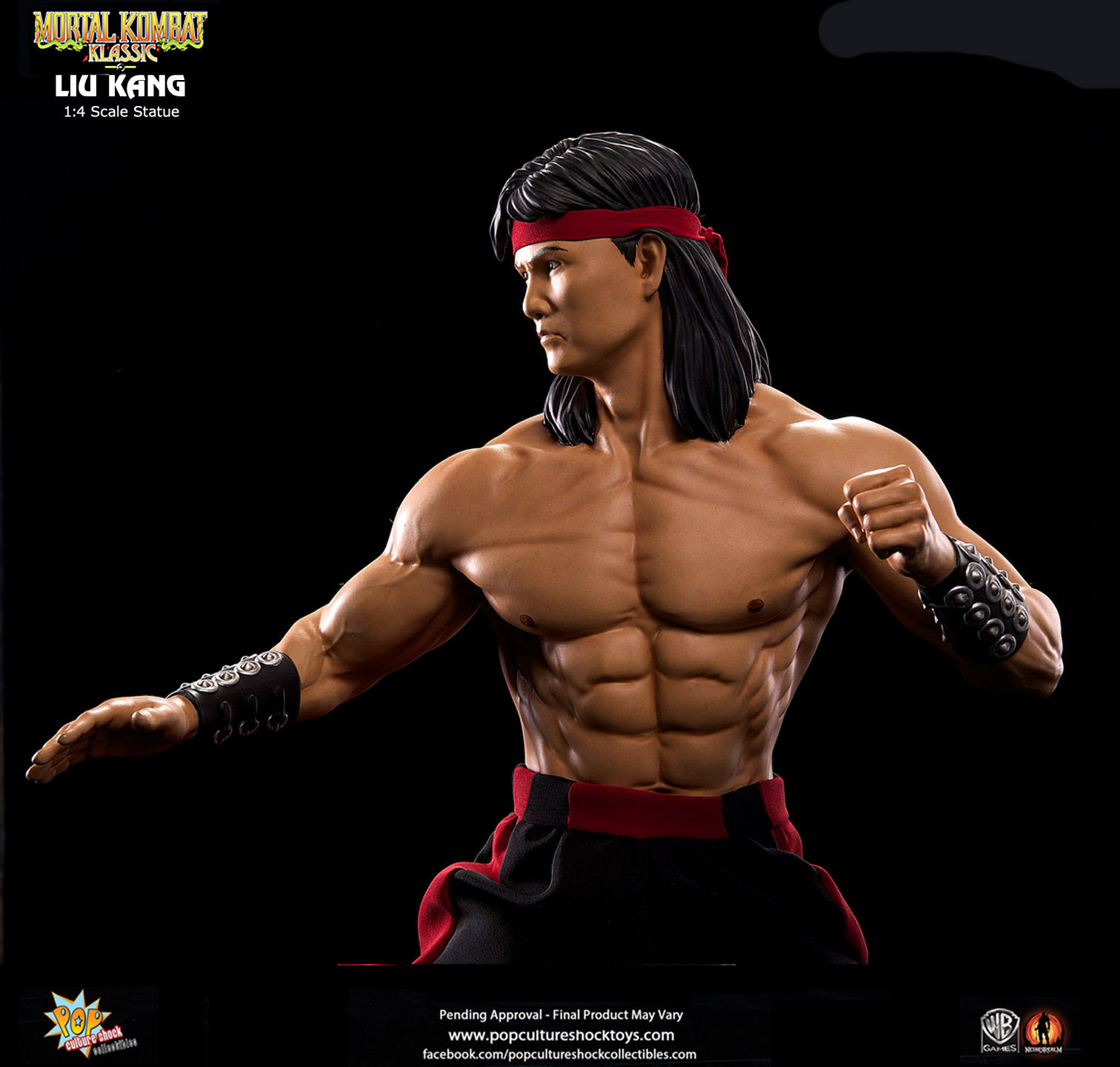 Mortal Kombat Klassic Liu Kang 1/4 Scale Statue