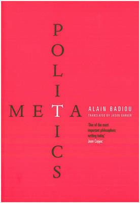 Metapolitics by Alain Badiou image