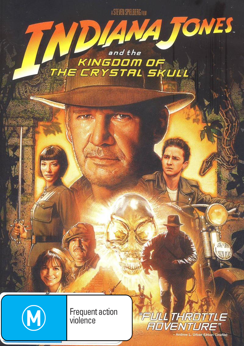 Indiana Jones and the Kingdom of the Crystal Skull on DVD image