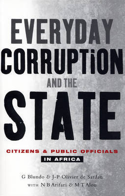 Everyday Corruption and the State by Giorgio Blundo image