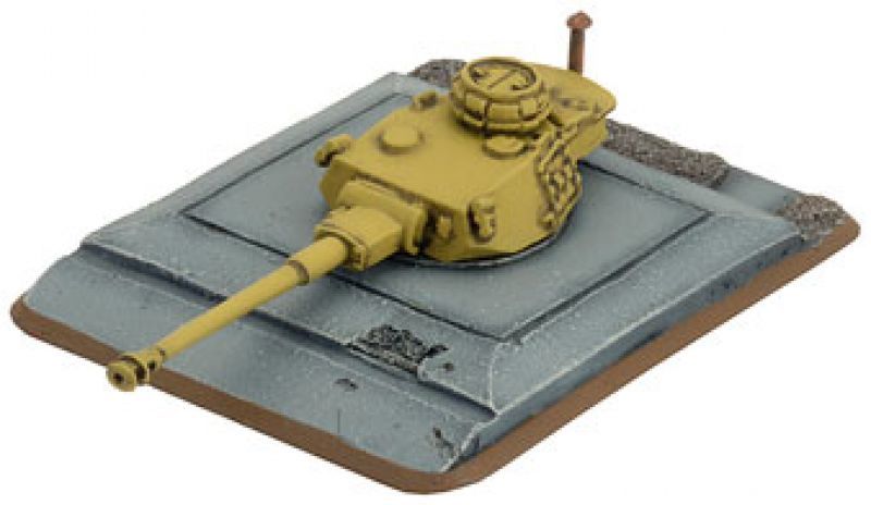 Flames of War: German Panzer IV Turret Bunker