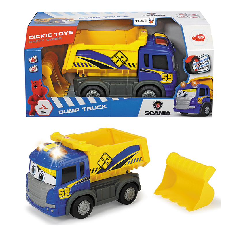 Dickie Happy Dump Truck Motorised image