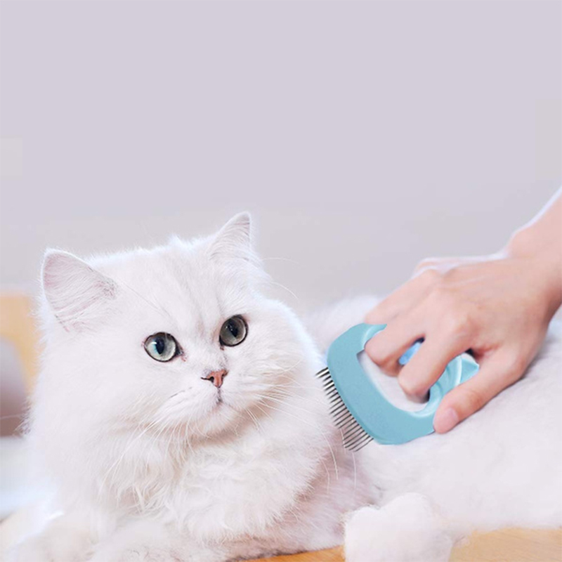 Long-Haired/ Short-Haired - Pet Comb (Blue) image