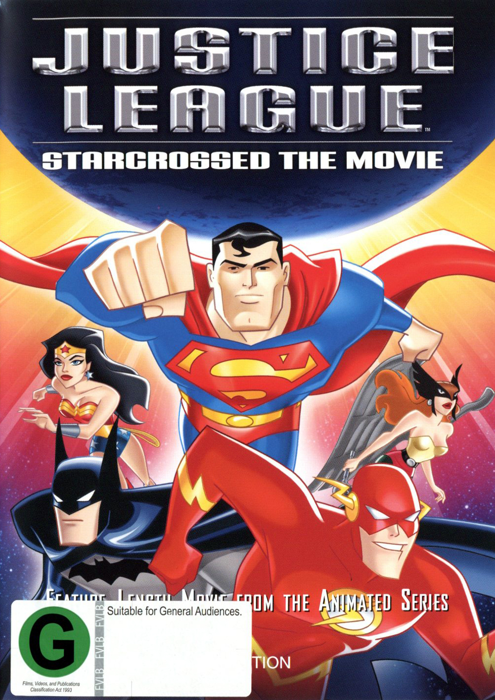 Justice League - Starcrossed The Movie on DVD