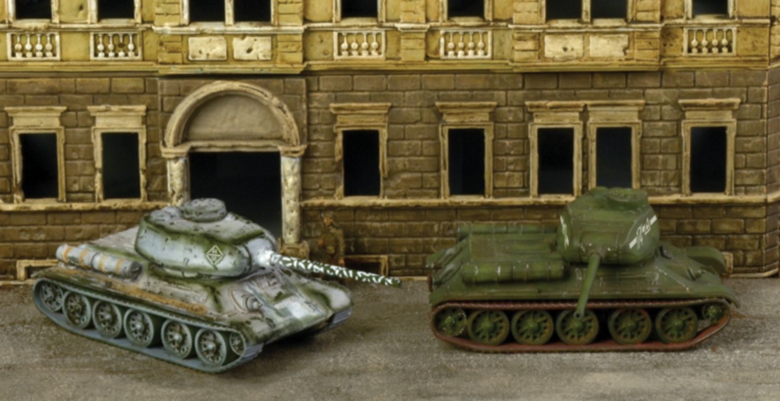 Italeri: 1/72 T-34/85 Russian Tank - Fast Assembly Kit