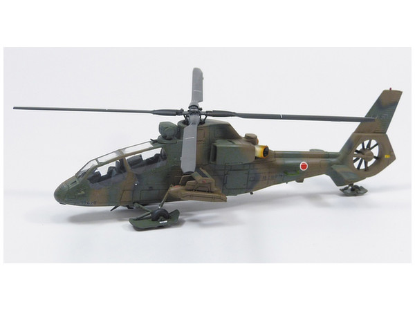 Aoshima: 1/72 JGSDF Kawasaki OH-1 Ninja & Towing Tractor - Model Set image