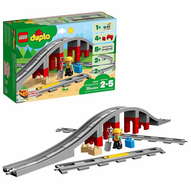 LEGO DUPLO: Train Bridge and Tracks (10872)