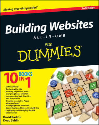 Building Websites All-in-One For Dummies by David Karlins image