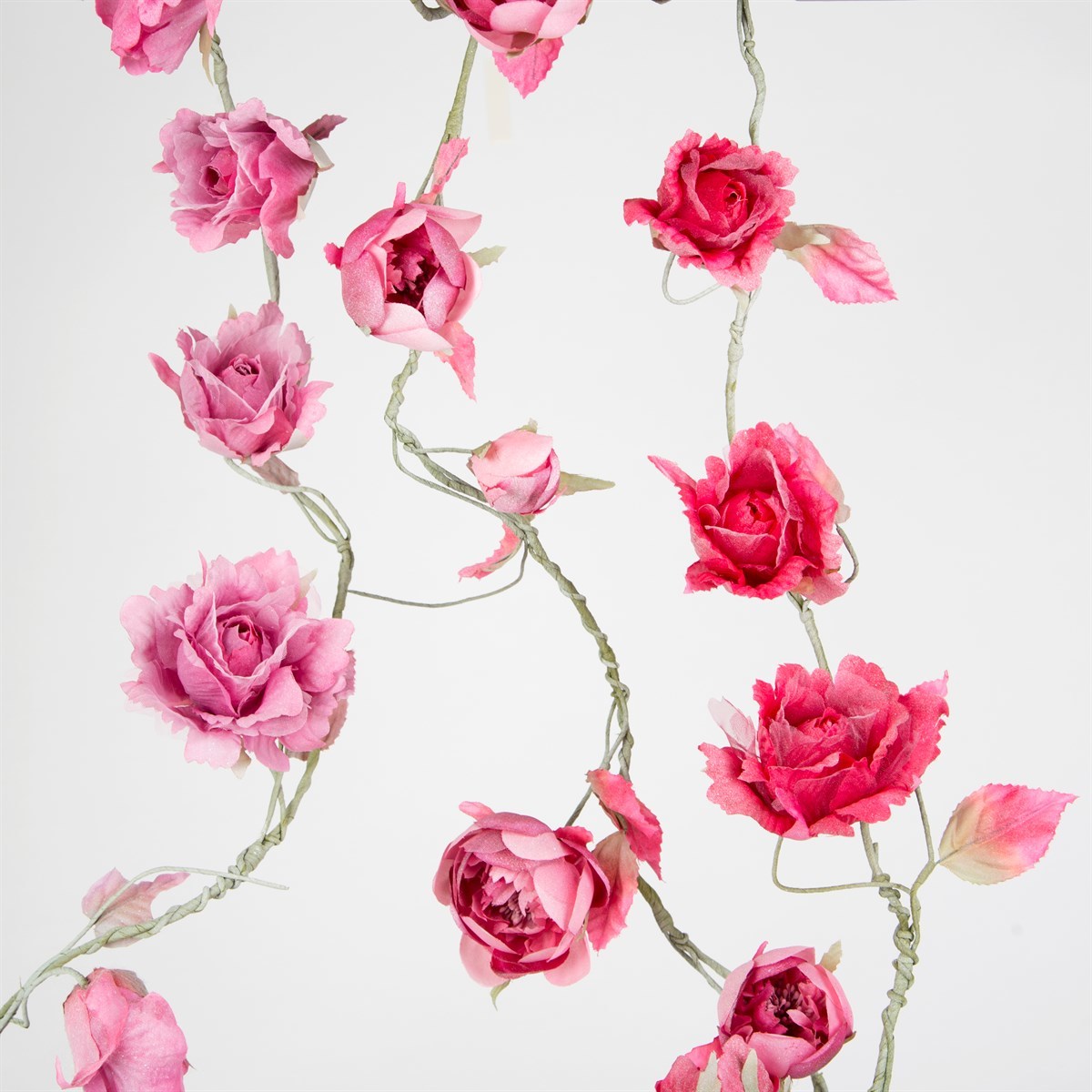 Vintage Rose Garland (Iris Pink)