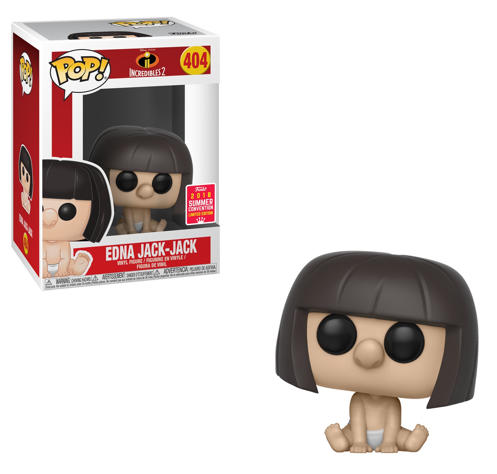 Incredibles 2 – Edna Jack-Jack Pop! Vinyl Figure image