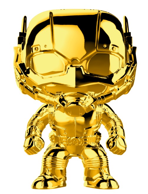 Ant-Man Gold Chrome Pop! Vinyl Figure image