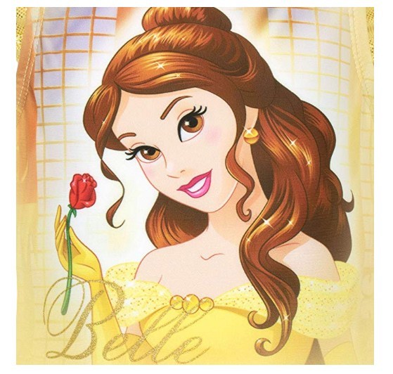 Disney: Beauty And The Beast Belle Girls Swimming Costume - 4-5 years image