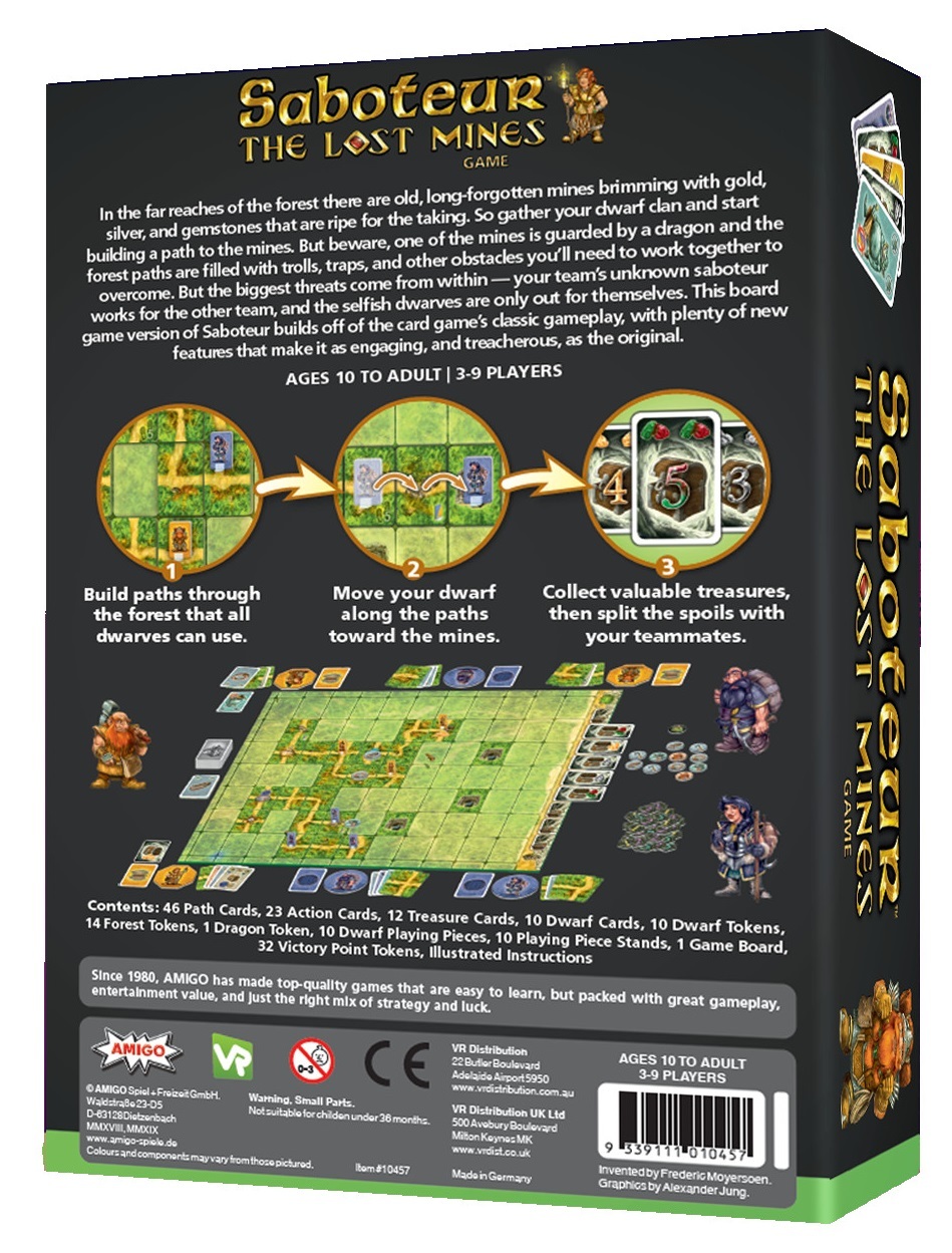 Saboteur: The Lost Mines - Card Game image