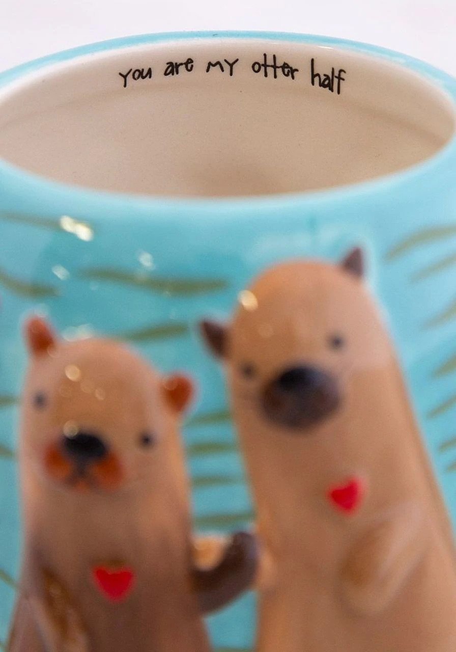 Natural Life: Folk Mug - Otter image