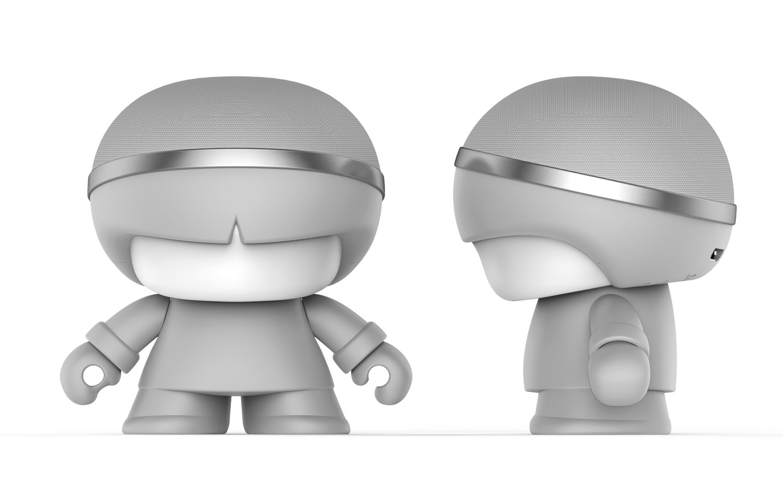 Xoopar Boy: 3" Bluetooth Speaker - Grey image