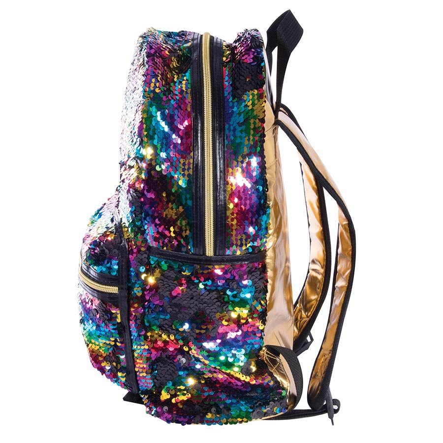 sequins backpack