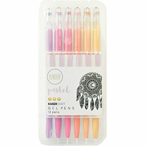 Kaisercraft: Gel Pens - Pastel Colours (Box of 12)